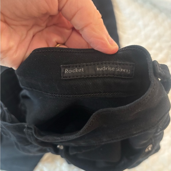 Citizens of Humanity Rocket Mid Rise Skinny Jeans Black Size 30 - Picture 6 of 10